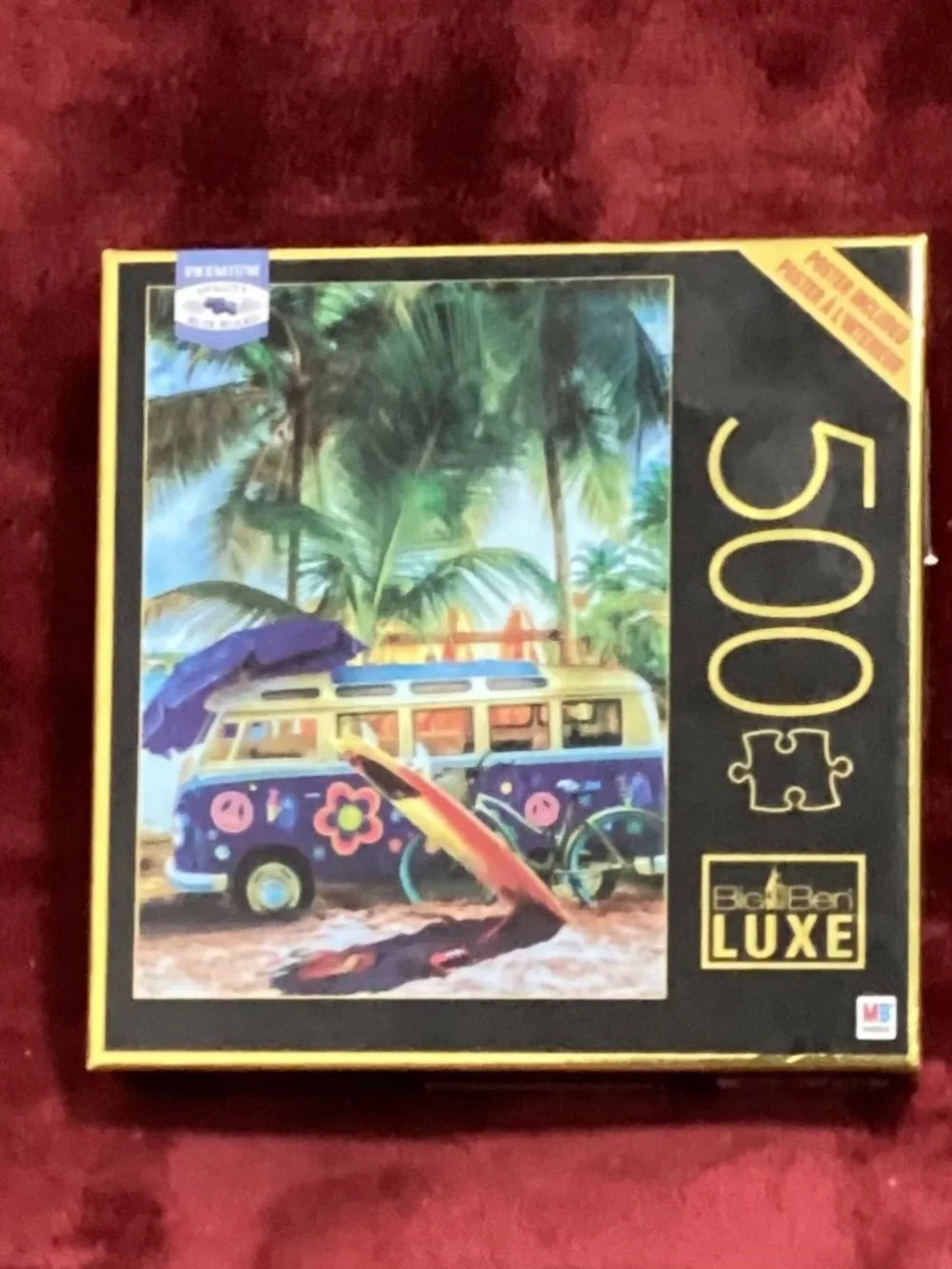500 Piece Caribbean Island Surf Puzzle